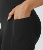 Legging d'entraînement gainant galbant taille haute avec poches Halara UltraSculpt™