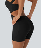 Legging de yoga gainant taille haute avec poches Halara UltraSculpt™