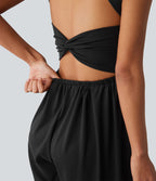 Combinaison casual pantacourt large avec poches - Édition Easy Peasy