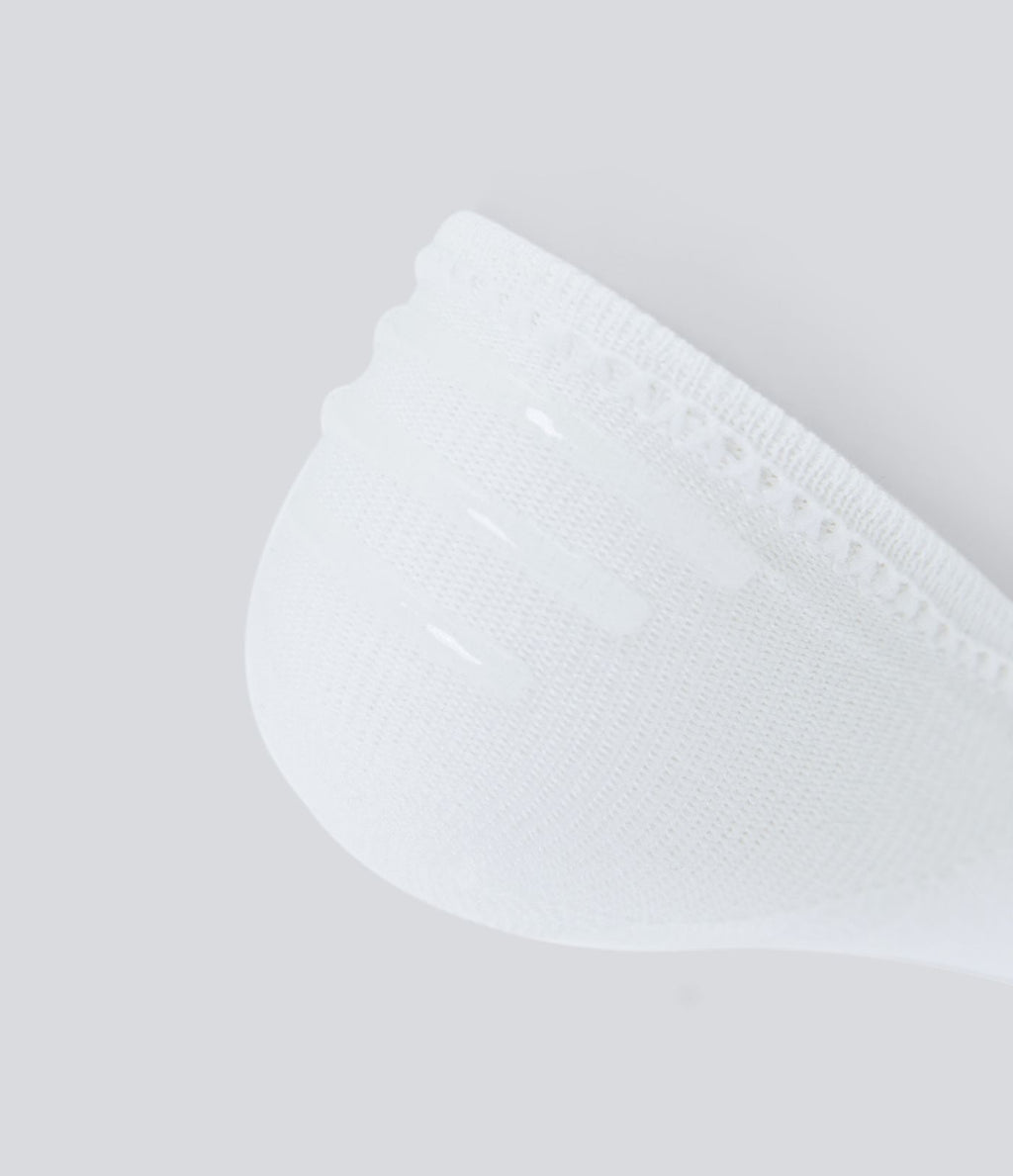 Chaussettes invisibles padel/pickleball lettres Halara