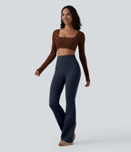 Legging de yoga bootcut DayStretch gainant taille haute avec poches