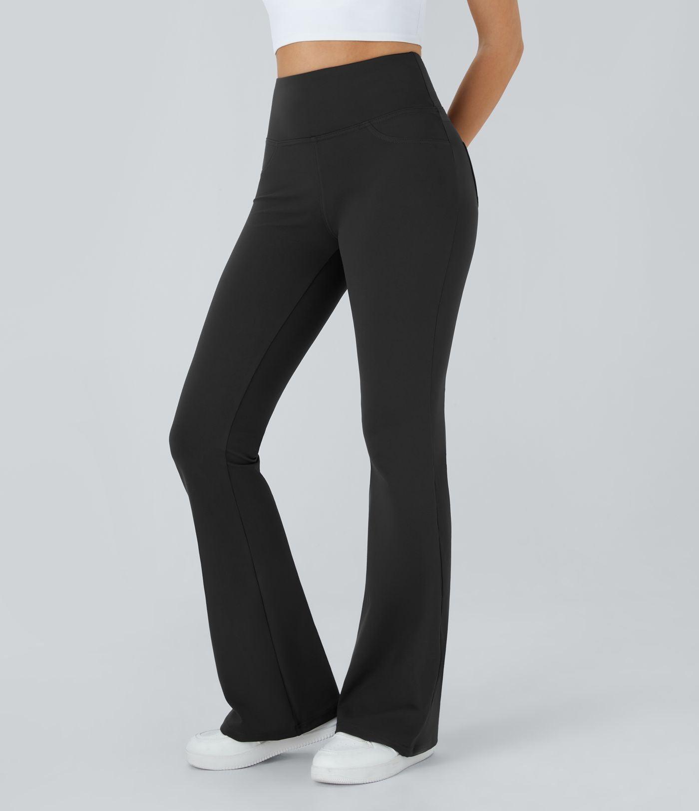 Legging yoga évasé taille haute DayStretch avec poches