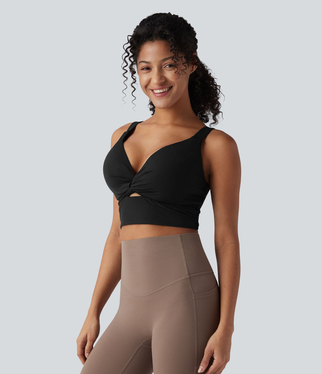 Brassière de sport de yoga Halara UltraSculpt™ push-up soutien léger - Bonnets E-G