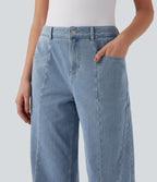 Jean large Halara Flex™ taille mi-haute avec poches