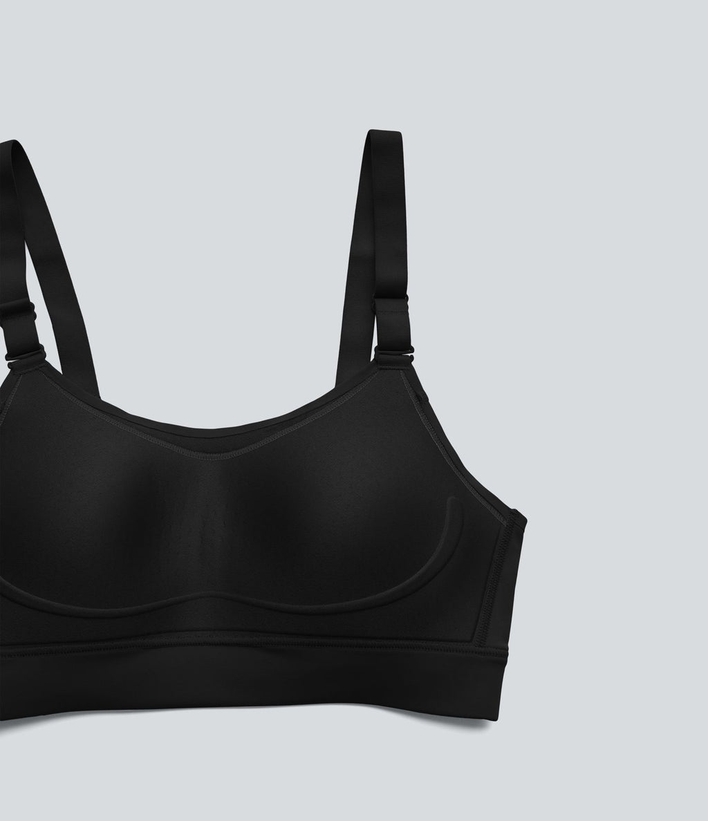 Brassière de sport d'entraînement maintien moyen avec bonnet spacer moulé