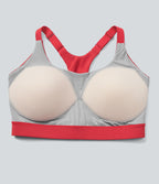 Brassière d'entraînement SpeedWave™ maintien moyen coques moulées perforée crochet ajustable séchage rapide E-G
