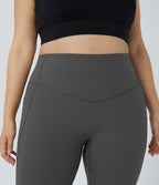 Legging d'entraînement gainant taille haute grande taille avec poches Halara UltraSculpt™
