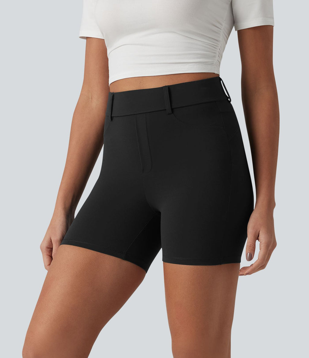Halara UltraSculpt™ Cycliste casual 12,5 cm taille haute avec poches