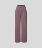 Pantalon taille haute coupe droite DayStretch avec poches