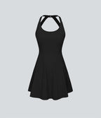 Robe de sport danse mini évasée E-G