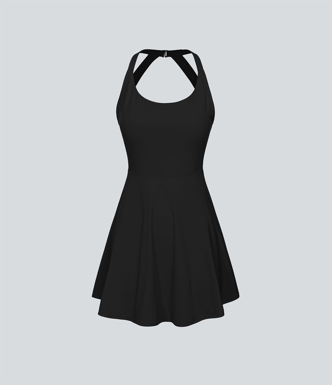 Robe de sport danse mini évasée E-G