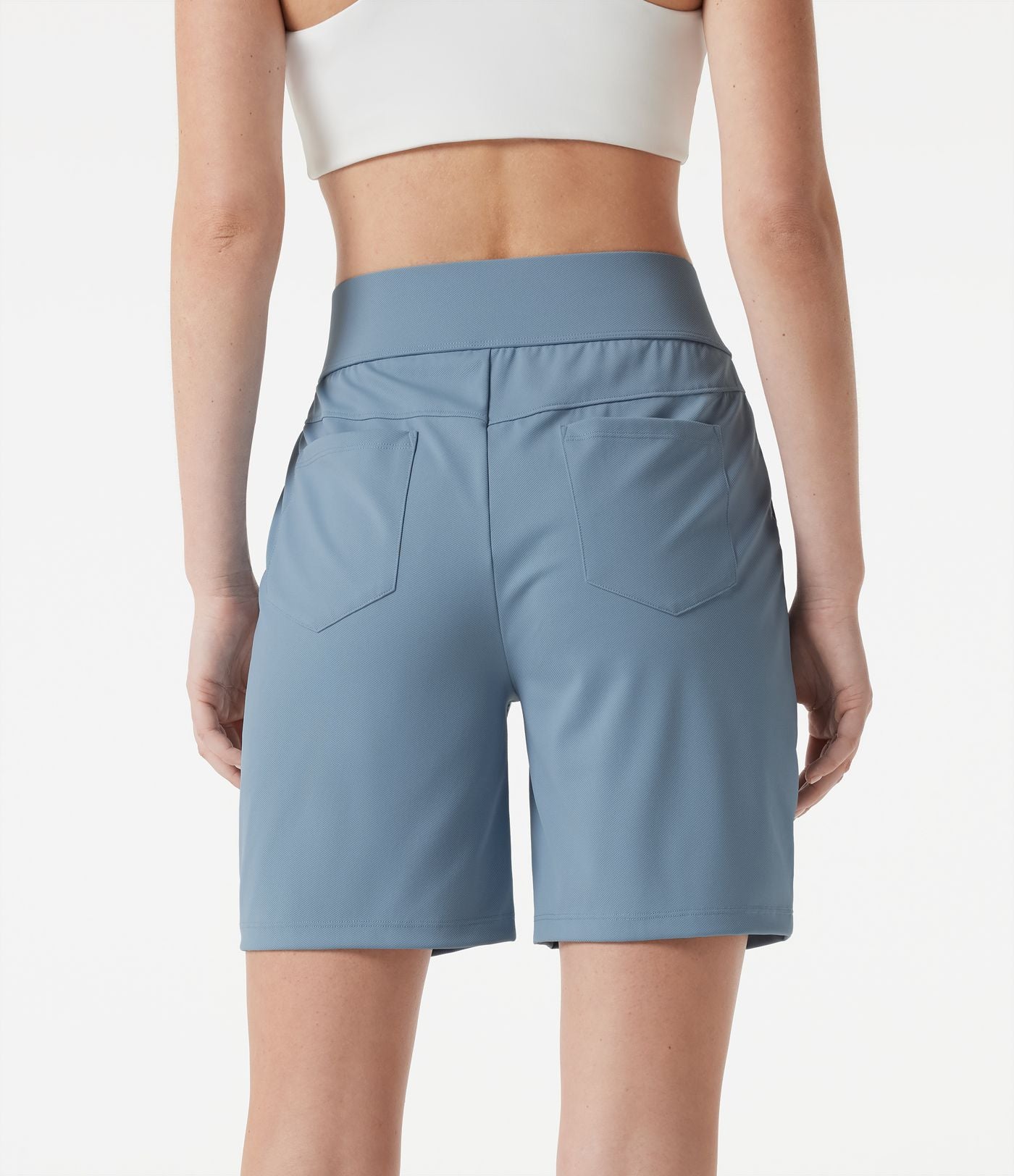 Short de golf taille haute à séchage rapide avec poches 17,5 cm - Golf Tee - UPF40+