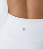Jupe de tennis SoftlyZero™ Airy taille haute confortable 2-en-1 poches latérales croisées évasée effet frais