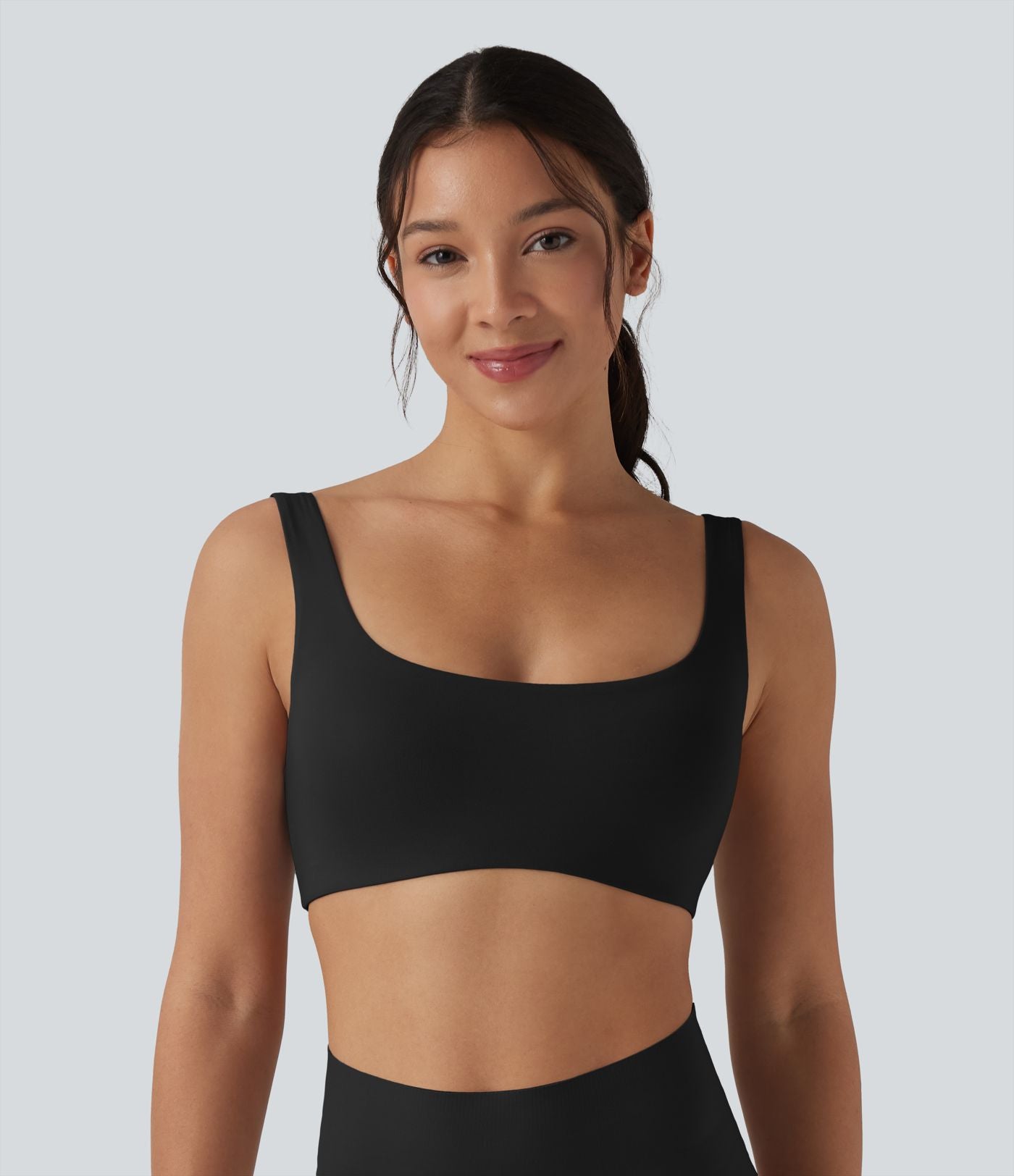 Brassière détente à encolure carrée