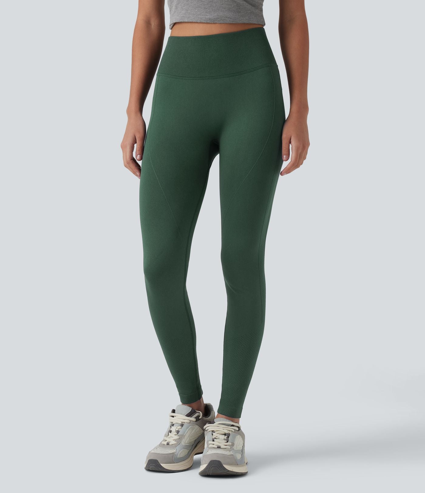 Seamless Flow Legging yoga taille haute gainant et sculptant