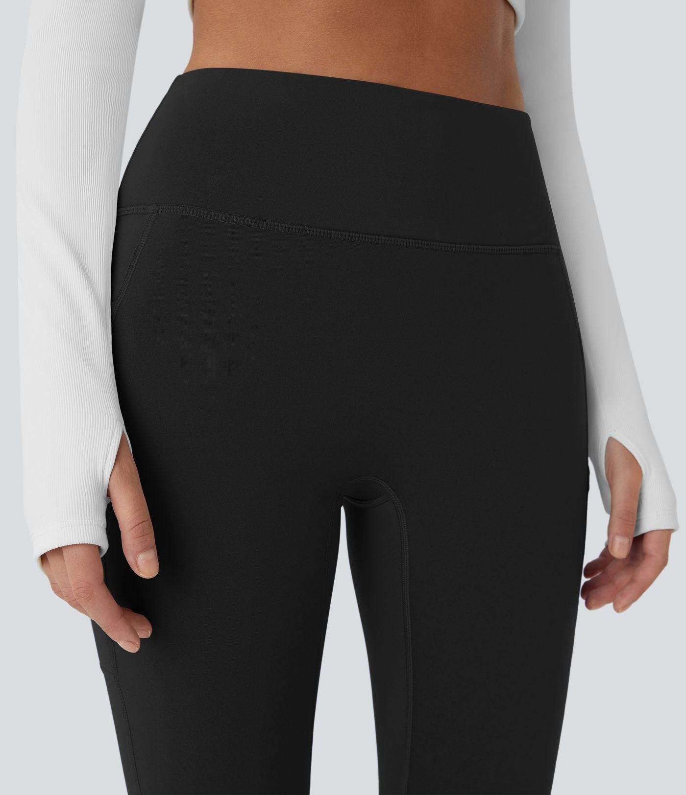 Legging thermique 7/8 Softlyzero™ taille haute avec doubles poches