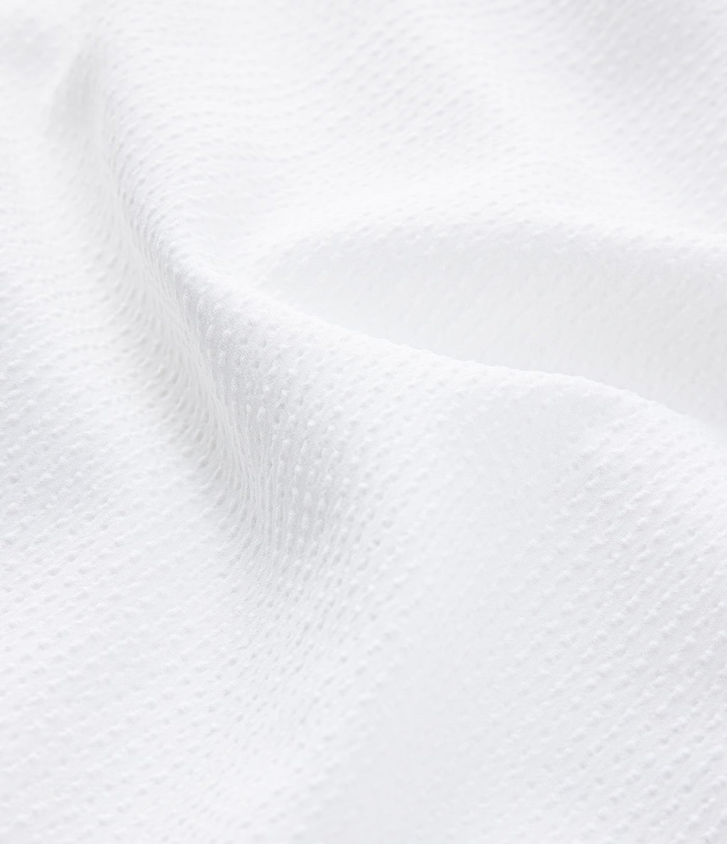 Robe courte à encolure nouée avec découpe et rayures