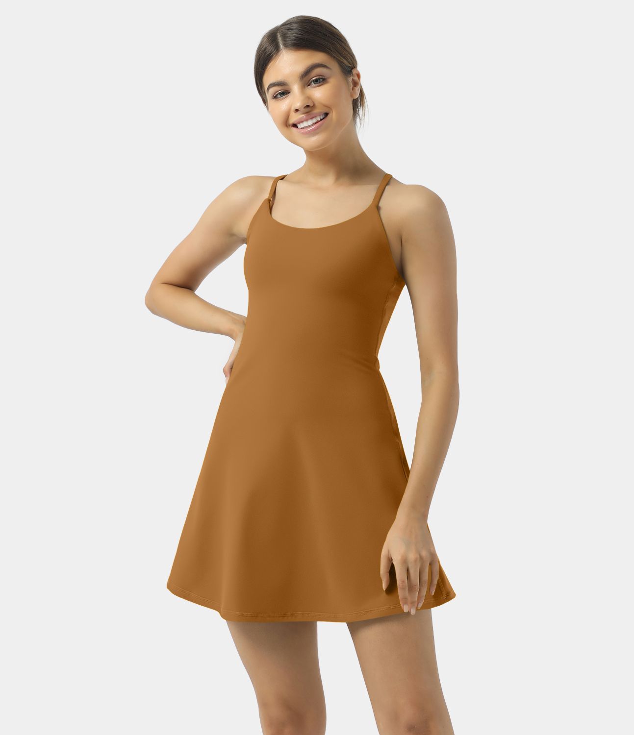 Robe de sport SoftlyZero™ Plush dos nu A-C