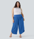 Pantalon tailleur gainant taille haute avec poches Halara Flex™