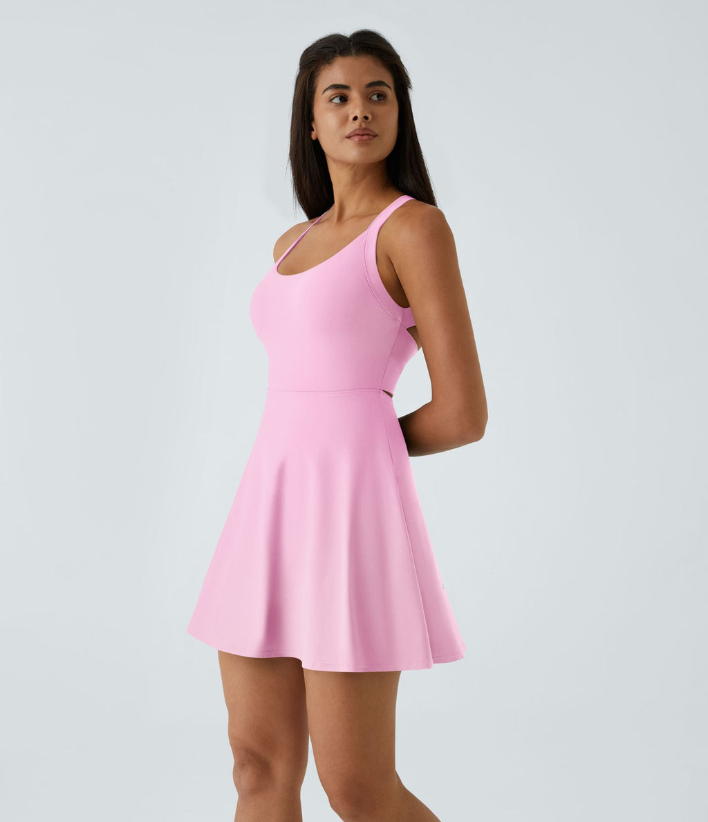 Robe Danse Sport Évasée Torsadée Dos Nu Plus Longue Easy Peasy Édition