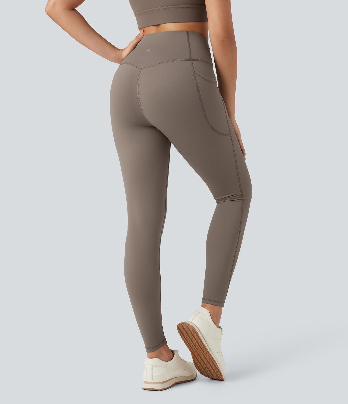 Legging yoga polaire thermique  gainant taille haute Halara UltraSculpt™ Heat avec poches