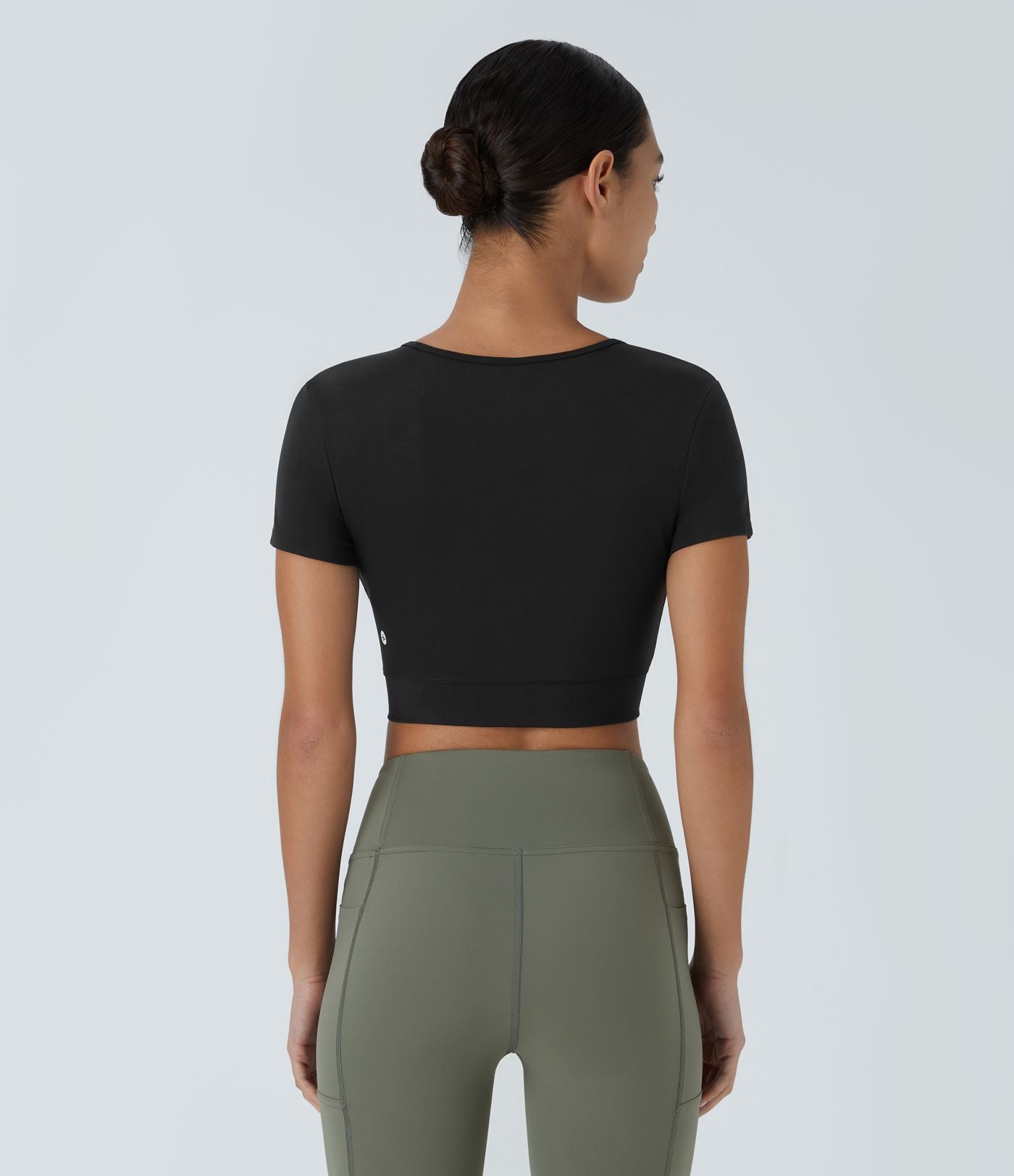 Softlyzero™ Plush Sports Top Ourlet Croisé