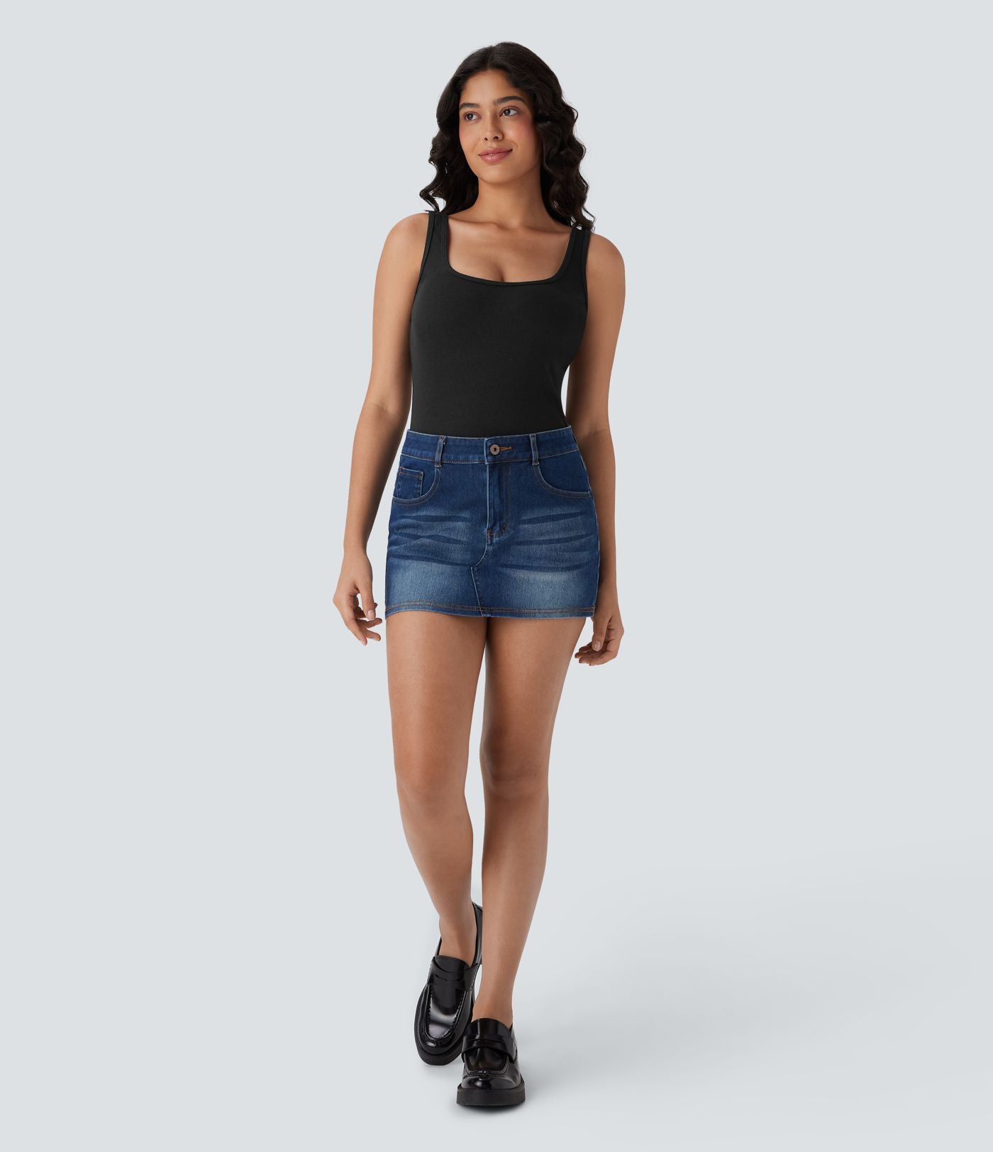 Body casual côtelé col U bretelles jambe ajustables - Easy Peasy