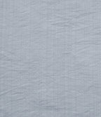 Chemise col V manches courtes aspect lin pour le bureau