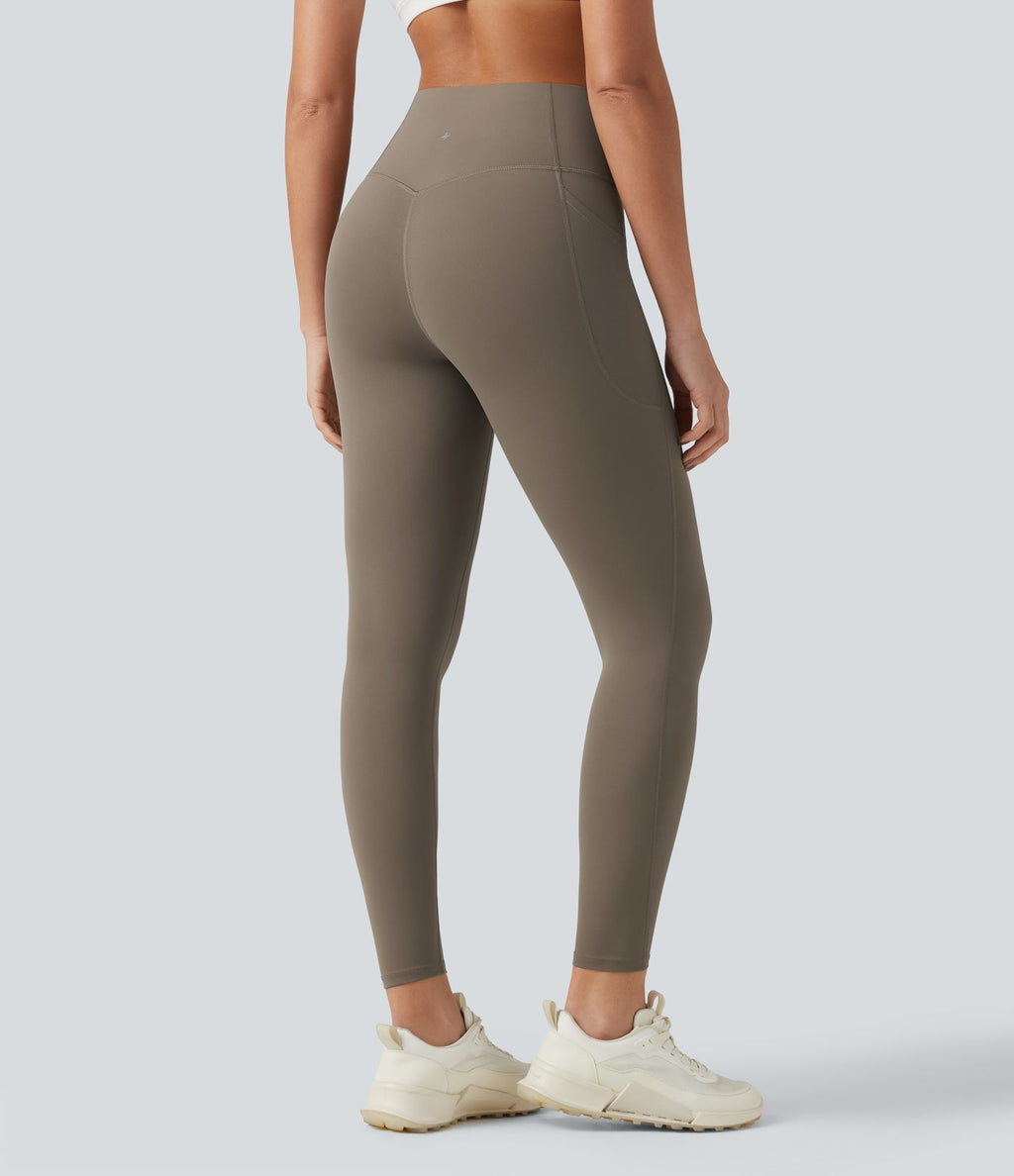 Legging d'entraînement gainant taille haute avec poches Halara UltraSculpt™