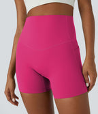 Short cycliste d'entraînement gainant taille haute UltraSculpt™ SoCinched à poches latérales 12,5 cm