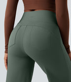 Pantalon yoga large gainant taille haute DayStretch avec poches