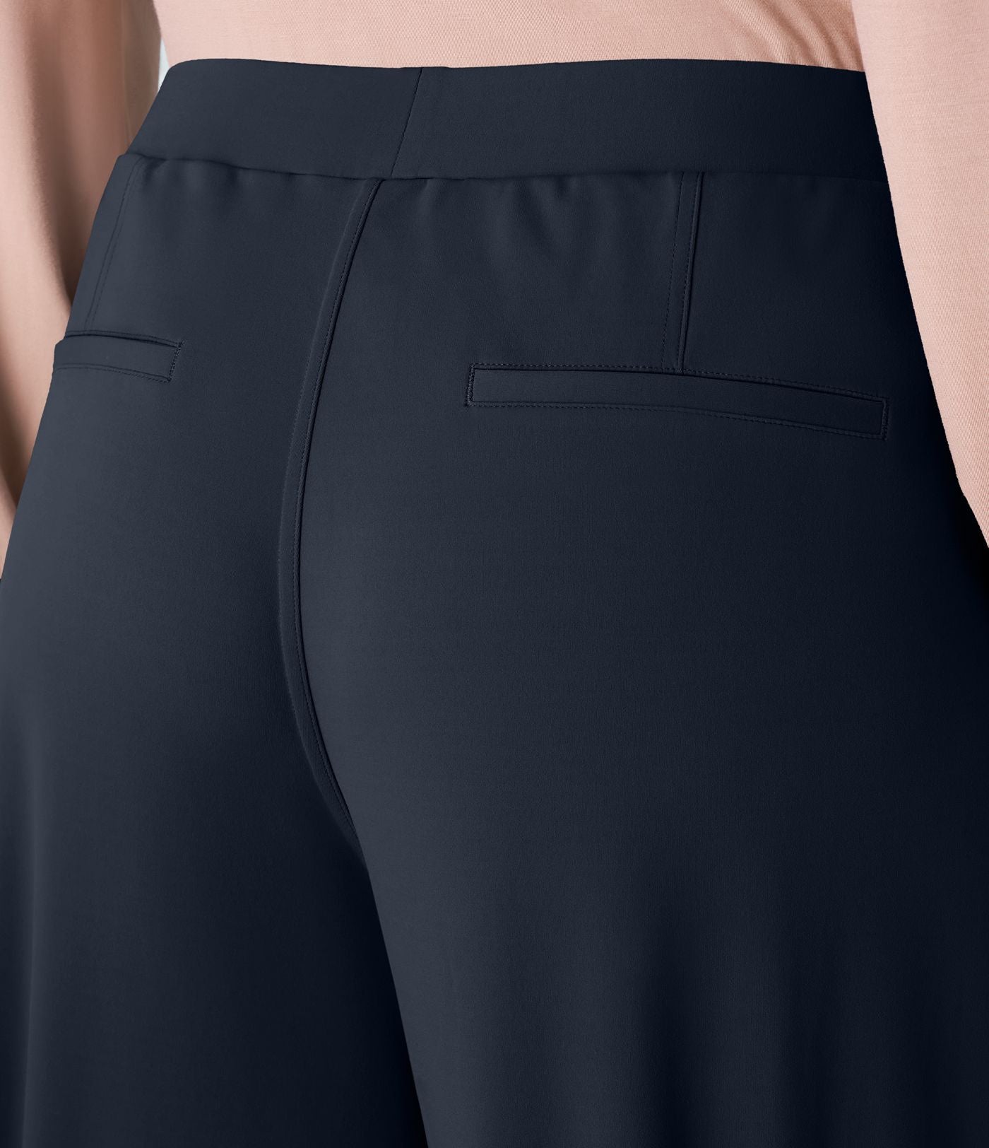 Pantalon de travail grande taille coupe droite taille haute Halara Flex™ DayStretch avec poches