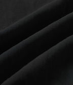 Pantalon décontracté taille haute à jambes larges en mélange de lin avec poches
