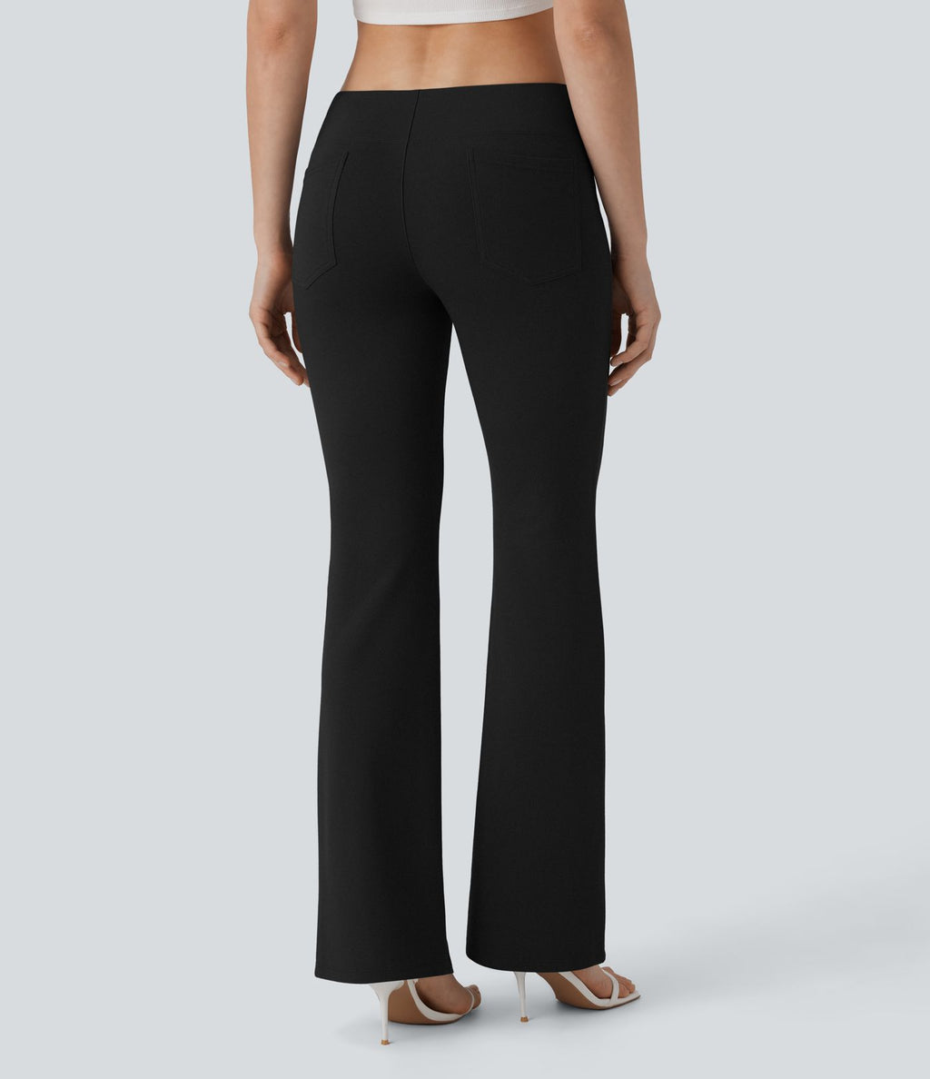 Pantalon taille basse avec poches