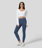 Legging en denim taille haute Halara Flex™ Denim Heat avec poches