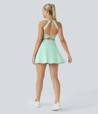 Softlyzero™ Airy Robe Sport Torsadée Dos Nu Édition Easy Peasy