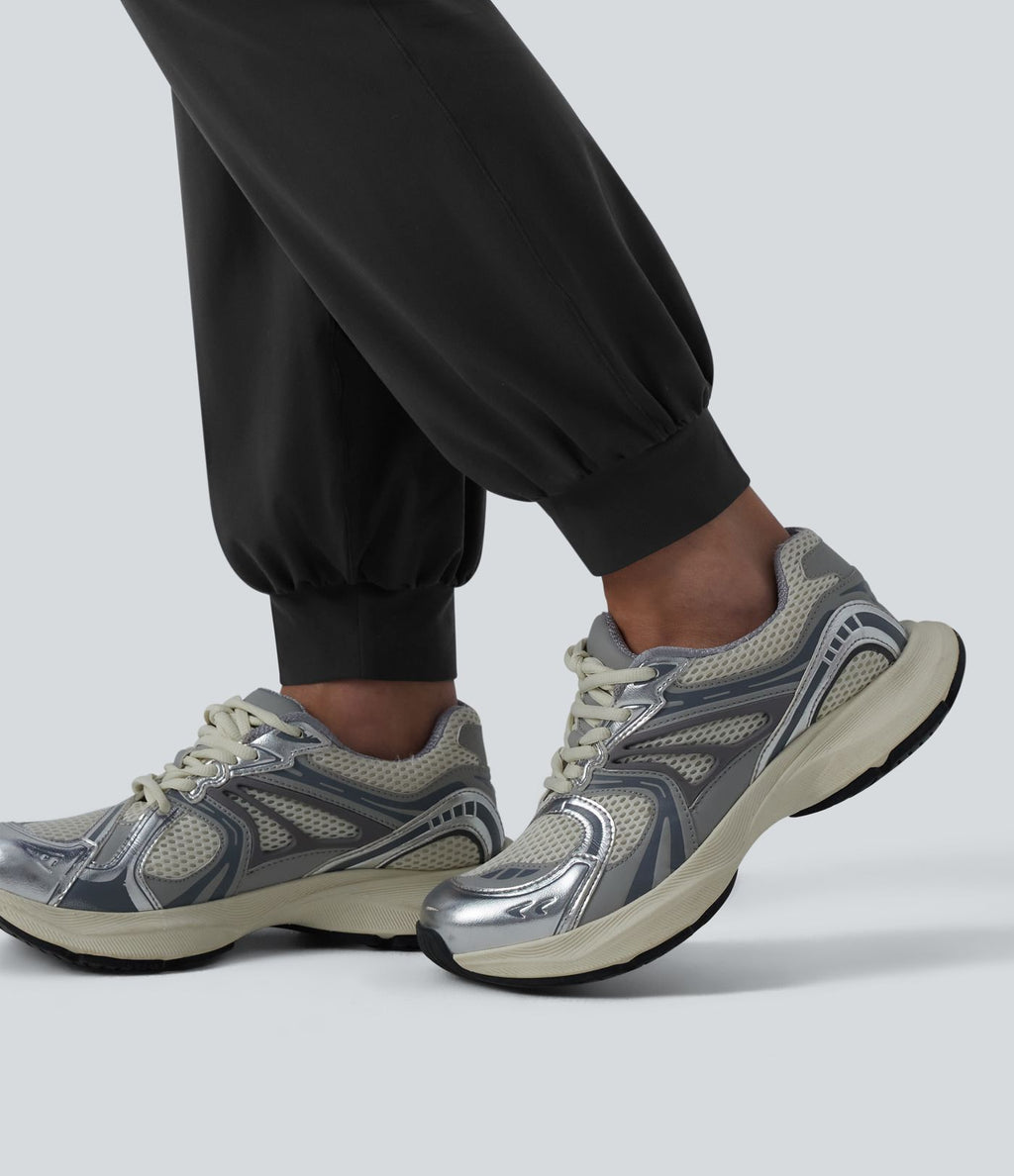 Jogging danse SoftlyZero™ croisé taille haute avec poches - UPF50+