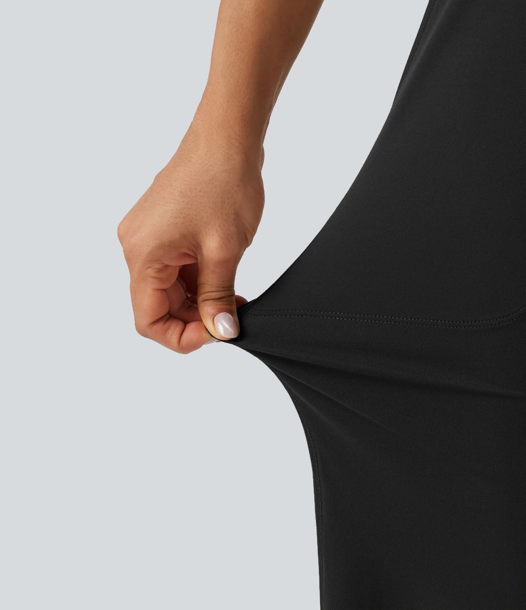 Jogging de yoga Halara UltraSculpt™ taille haute gainant coupe fuselée avec poches