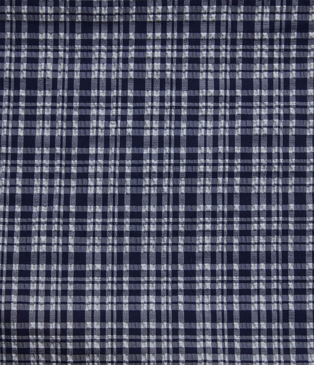 Pantalon large casual taille haute carreaux froissés à séchage rapide avec cordon de serrage et poches zippées