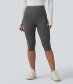 Legging sculptant d'entraînement corsaire Halara UltraSculpt™ taille haute galbant gainant avec poches