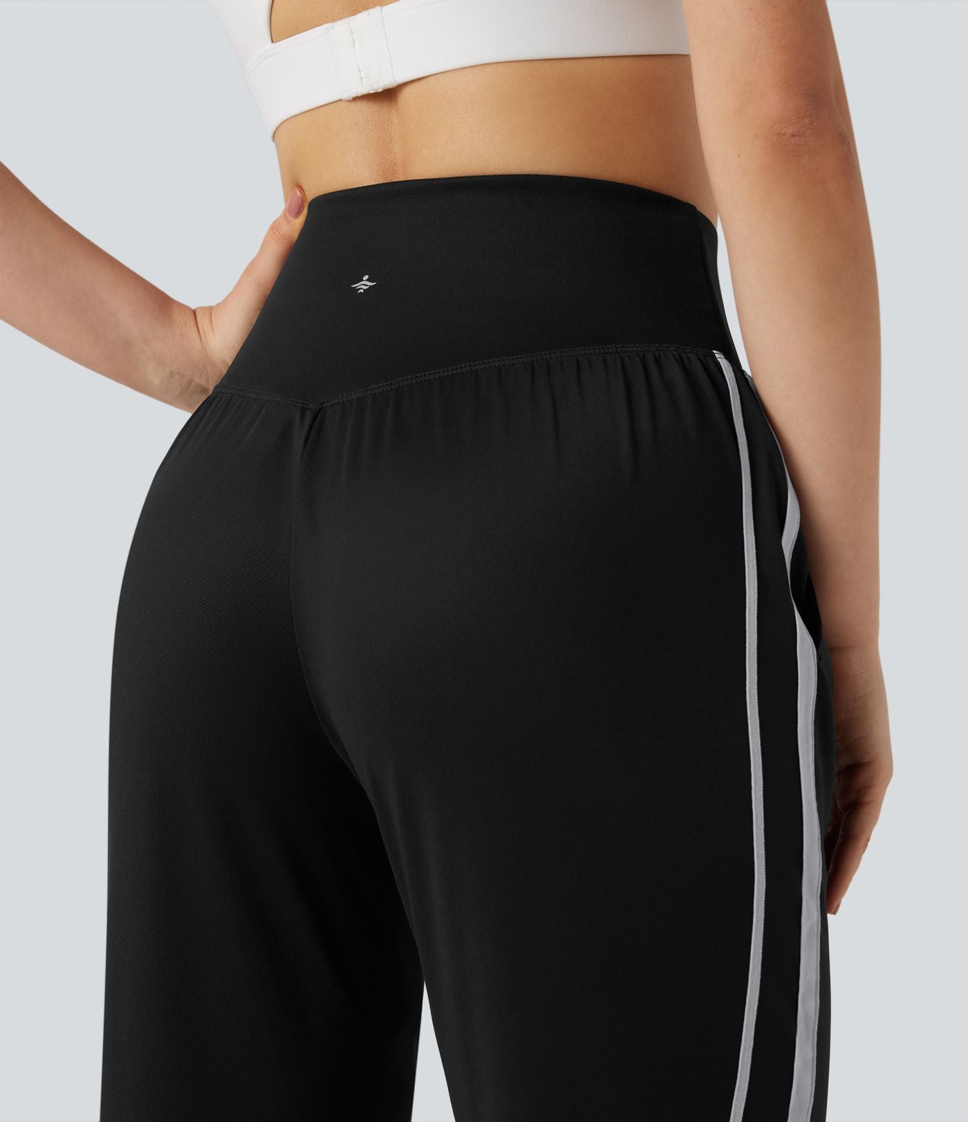Pantalon tailleur à coupe bootcut gainant taille haute avec poches Halara Flex™