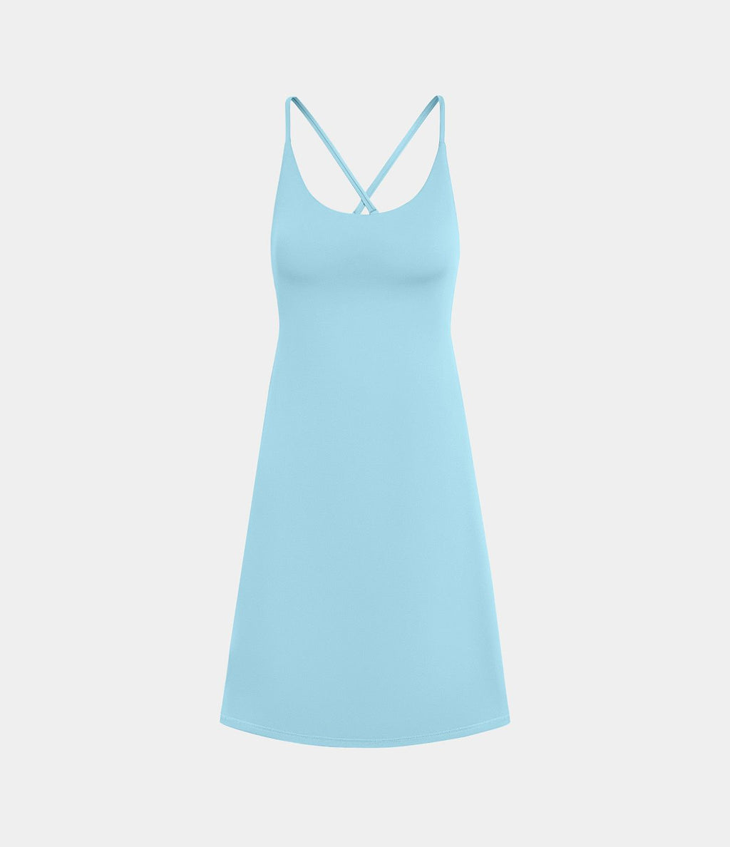 Robe de sport mini 2-en-1 SoftlyZero™ Plush avec poche E-G