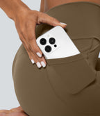 Softlyzero™ Legging Unis Poches Croisées