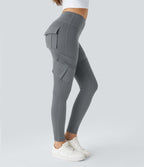 Legging yoga ajusté cargo taille haute DayStretch avec poches