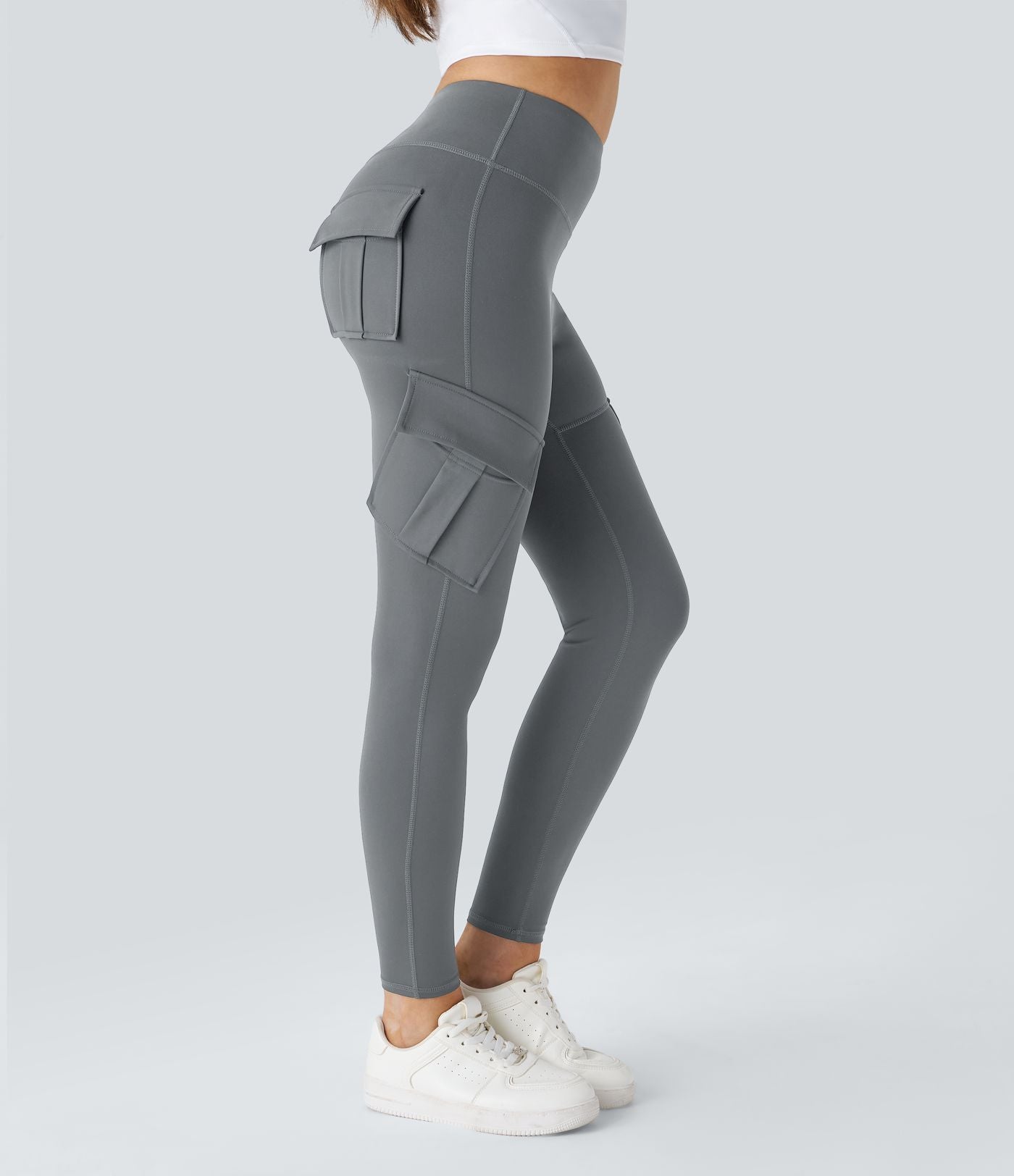 Legging yoga ajusté cargo taille haute DayStretch avec poches