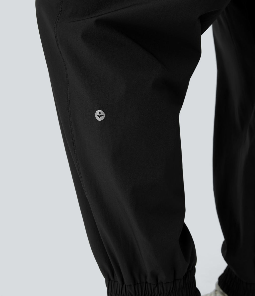 Jogging de Randonnée Grande Taille Taille Haute avec Ceinture Élastique