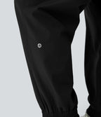 Jogging de Randonnée Grande Taille Taille Haute avec Ceinture Élastique