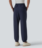 Jogging de golf taille mi-haute à séchage rapide effet frais InstantCool avec cordon de serrage et poches, protection solaire UPF40+