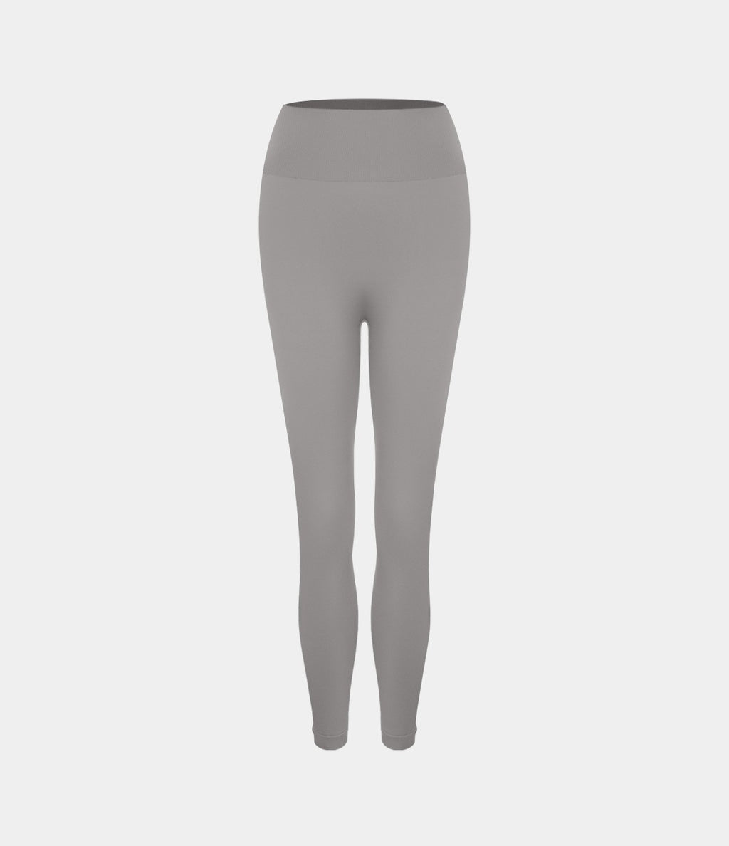 Legging taille haute froncé uni sans couture OneForm Seamless Flow