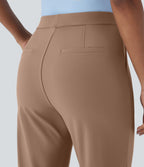 Pantalon de travail fuselé longueur cheville taille haute Halara Flex™ DayStretch avec poches